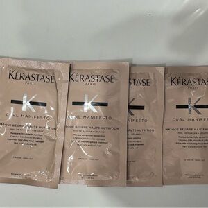 Curl Manifesto 4 of Beurre Haute Nutrition  Mask 15 ml Sample packets